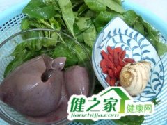 【美食家主题赛—第一季】汤——枸杞叶猪肝汤